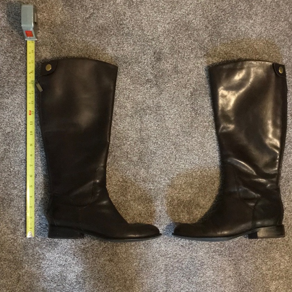 Franco Sarto Brown Leather Boots